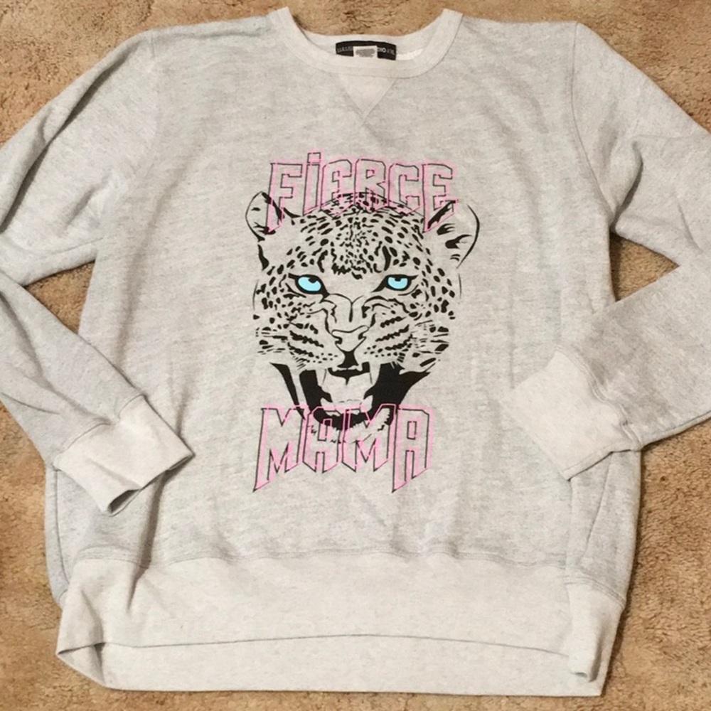 Ladies Lulusimon Studio Gray Sweatshirt Size XL